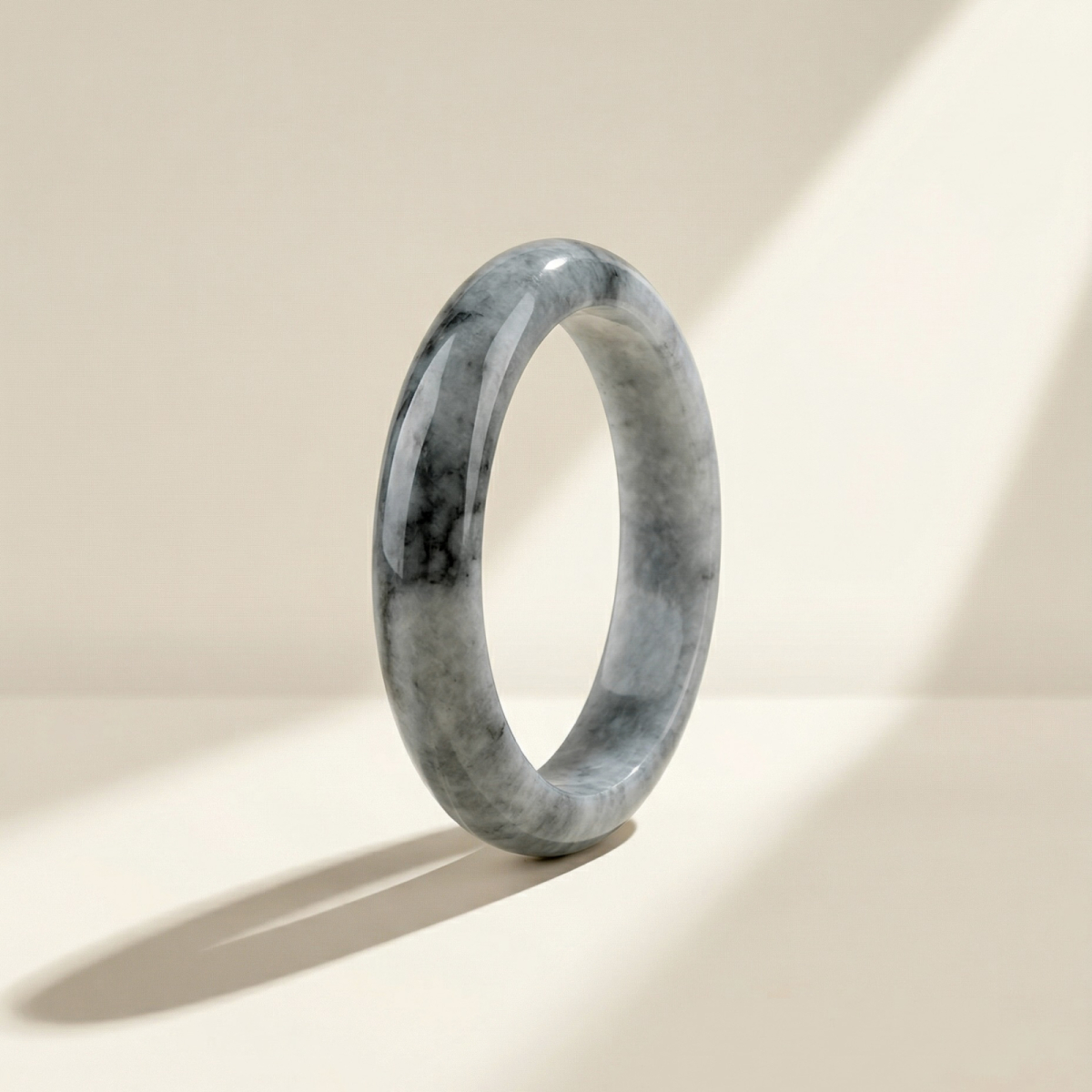 Vòng Ngọc Cẩm Thạch Type A - Gà Đen