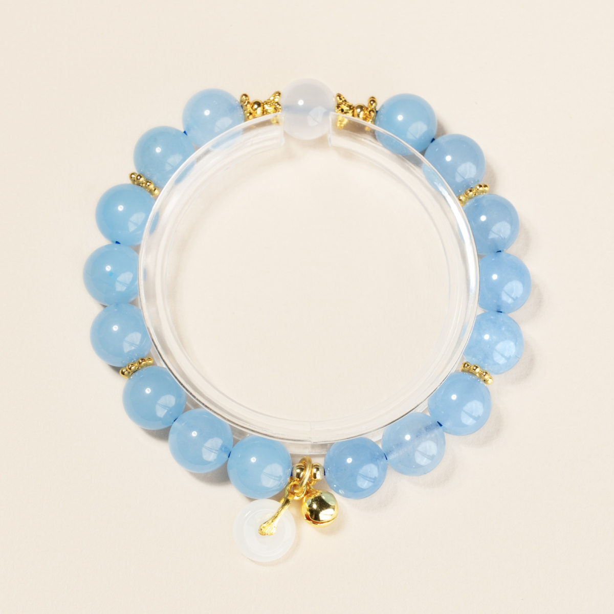 Dây Chuỗi Đá Mã Não Magical - Xanh Dương