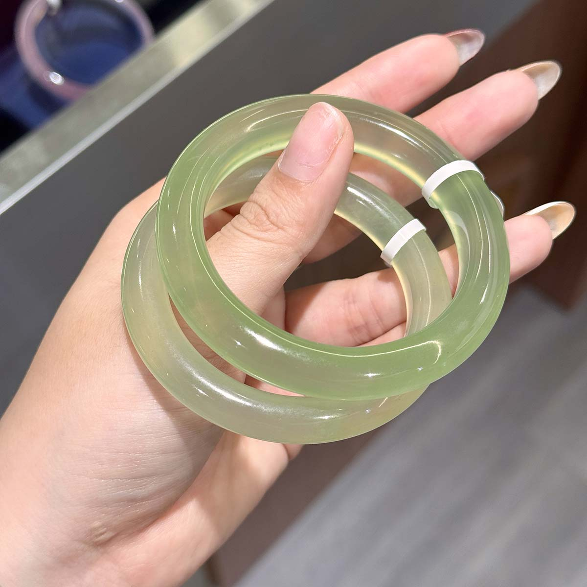 Vòng Tay Đá Tụ Nham Serpentine