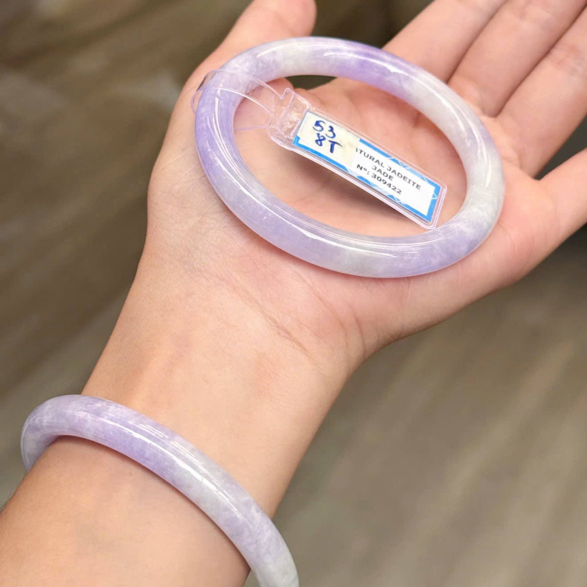 Vòng Ngọc Cẩm Thạch Type B - Tím 