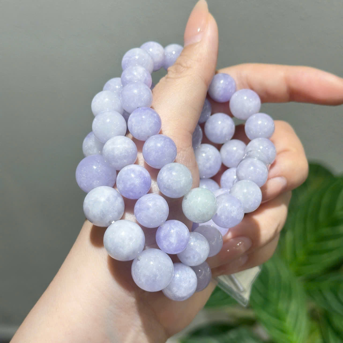 Dây Chuỗi Cẩm Thạch Type B - Tím