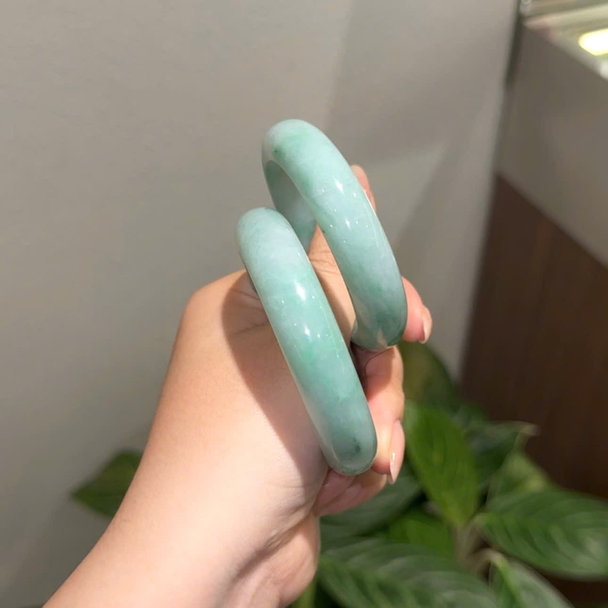 Vòng Ngọc Cẩm Thạch Type A - Xanh Lý Táo