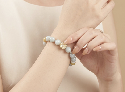Chuỗi Cẩm Thạch Đa Bảo Type B: Sự Giao Thoa Sắc Màu Mang Đến Vận May Khởi Sắc