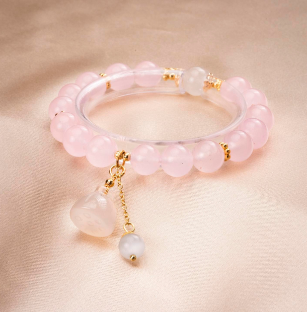 Dây Chuỗi Đá Mã Não Magical - Hồng Dây Chuỗi Đá Mã Não Magical - Hồng