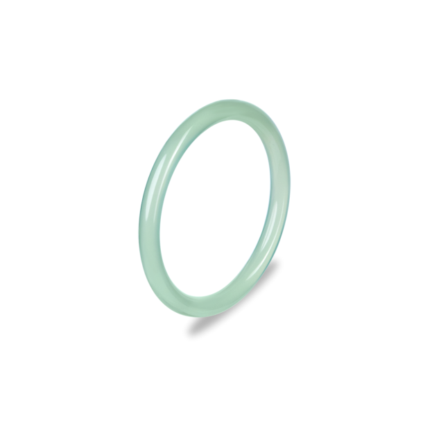 Vòng Đá Bạch Nguyệt Quang 6mm Xanh Lá Vòng Đá Bạch Nguyệt Quang 6mm Xanh Lá