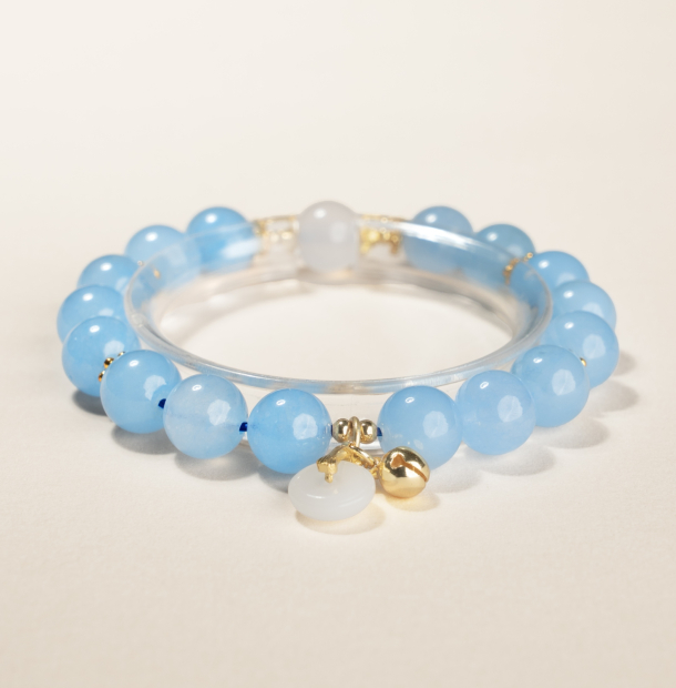 Dây Chuỗi Đá Mã Não Magical - Xanh Dương Dây Chuỗi Đá Mã Não Magical - Xanh Dương