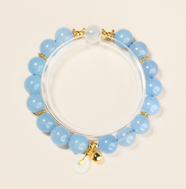 Dây Chuỗi Đá Mã Não Magical - Xanh Dương Dây Chuỗi Đá Mã Não Magical - Xanh Dương