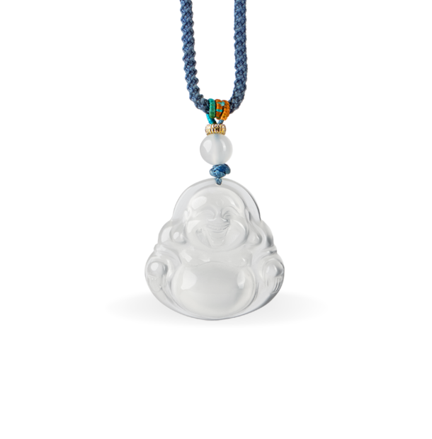 Dây Chuyền Phật Di Lặc Đá Chalcedony (Mã Não)