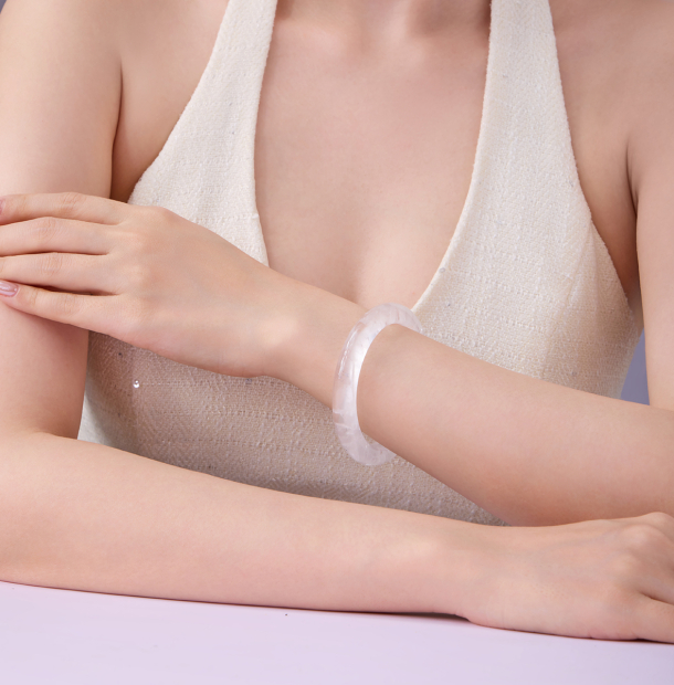 Vòng Đá Thạch Anh Trắng (Clear Quartz)