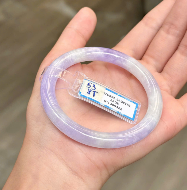Vòng Ngọc Cẩm Thạch Type B - Tím  Vòng Ngọc Cẩm Thạch Type B - Tím